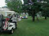 Maybe it was all the beer the had all the golf carts lined up outside the restrooms!!??